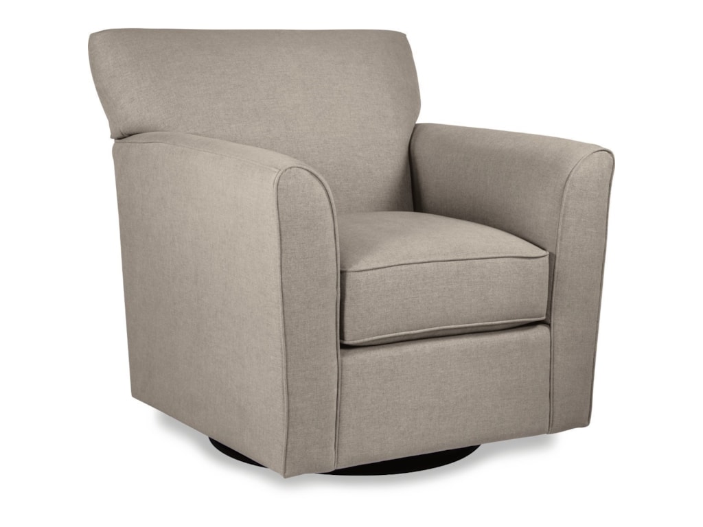 La-Z-Boy Chairs 215401 Allegra Swivel Chair with Flared Arms | Thornton
